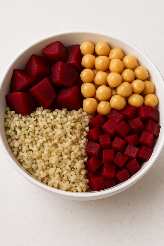 BEET, GARBANZO, HEMP SEED