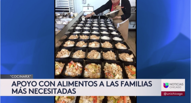 Cocina Rx featured on Univision Chicago